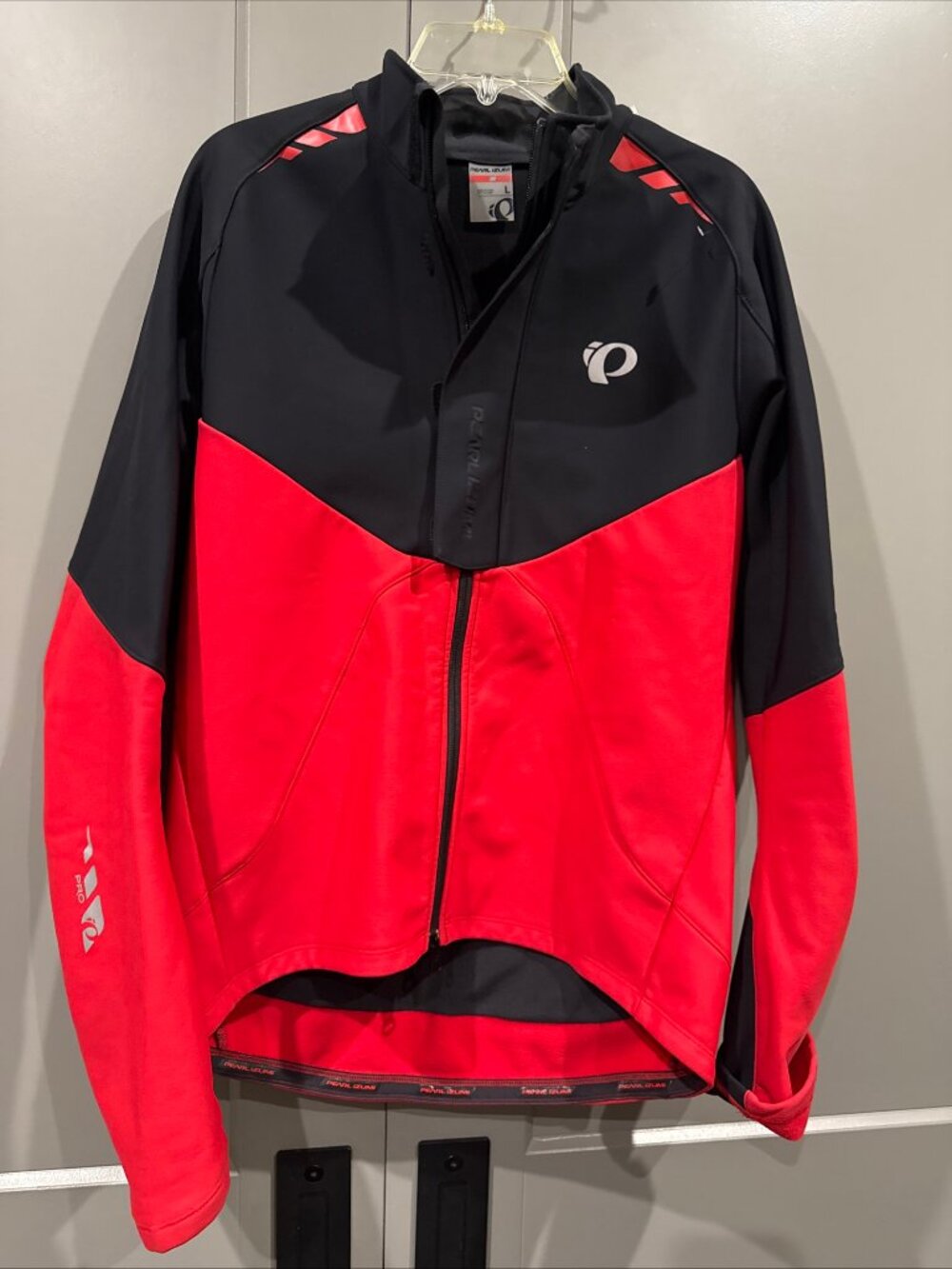 Pearl Izumi Men’s Size Large Elite Softshell Thermal Long Sleeve Jacket Cycling
